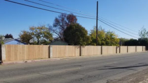 Dog Eared Cedar Fence